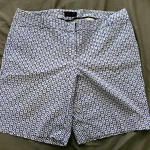 Talbots patterned Bermuda Shorts